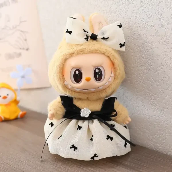 labubu bunny costume outfit set for easter photoshoot