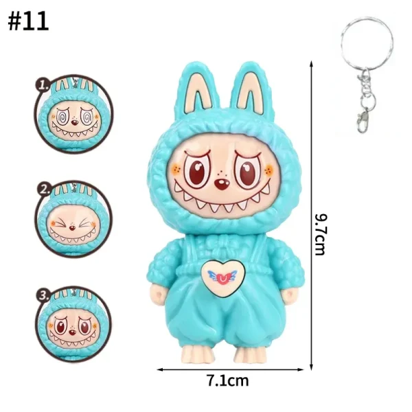 labubu bunny keychain for holiday presents