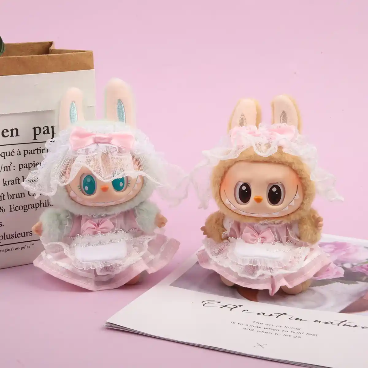 labubu bunny lolita dress outfit first generation doll