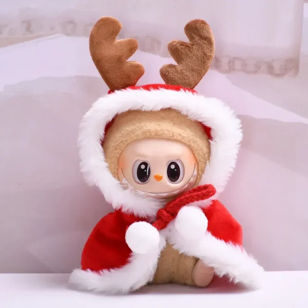 labubu christmas outfit korean style doll clothes