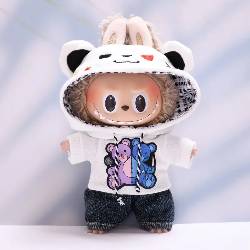labubu clothing accessory for 15 17cm collectible dolls