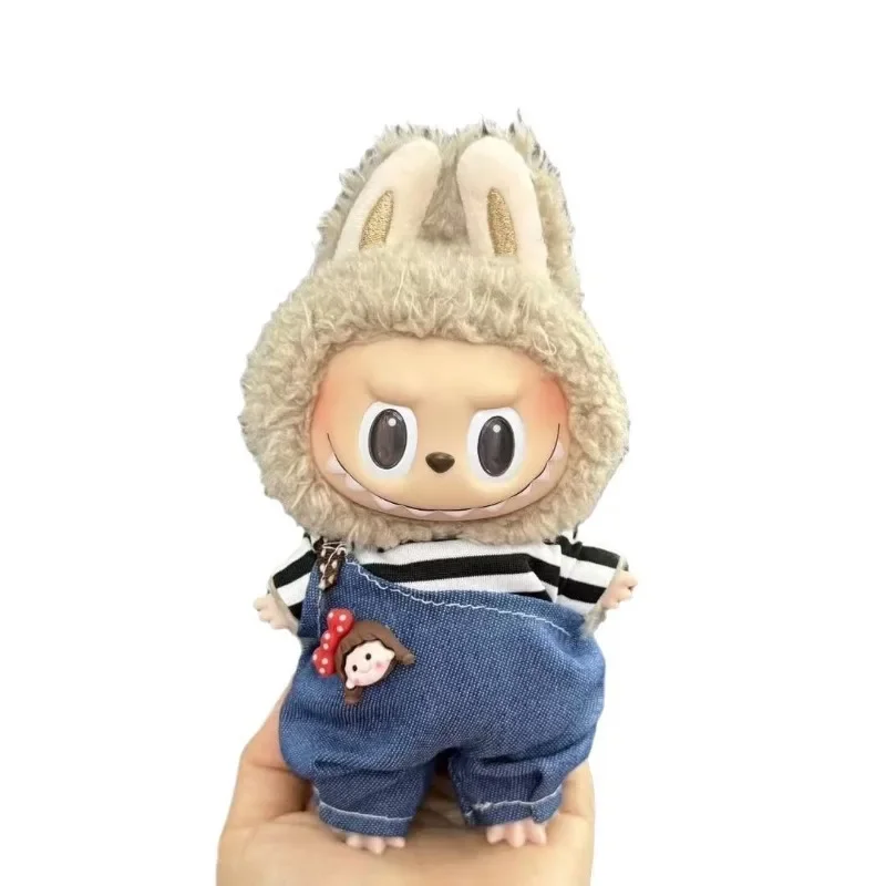 labubu corduroy outfit set for v1 and v2 labubu dolls