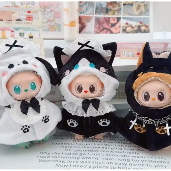 labubu doll animal hooded cloak unique design handmade craftsmanship