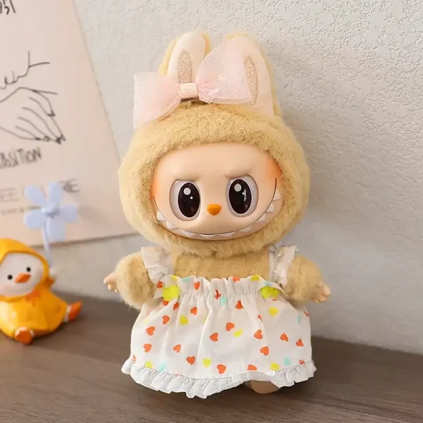 labubu doll bunny costume light and delicate fabric