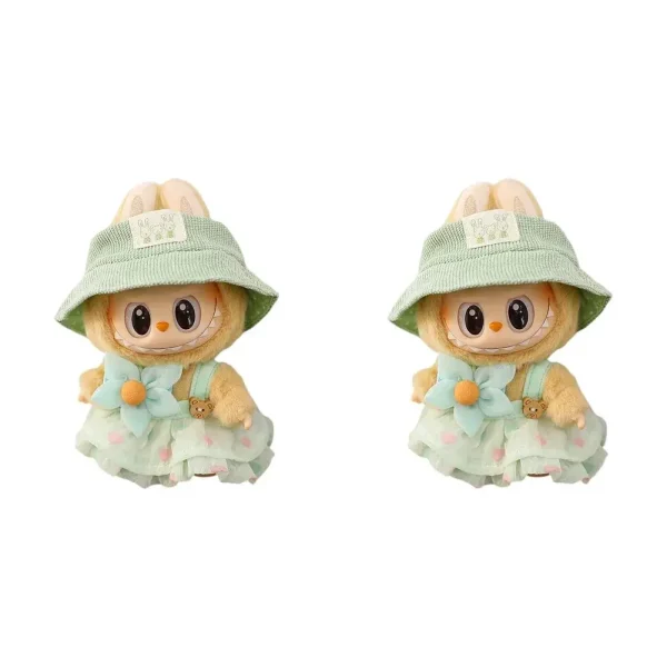 labubu doll bunny outfit perfect for sitting poses