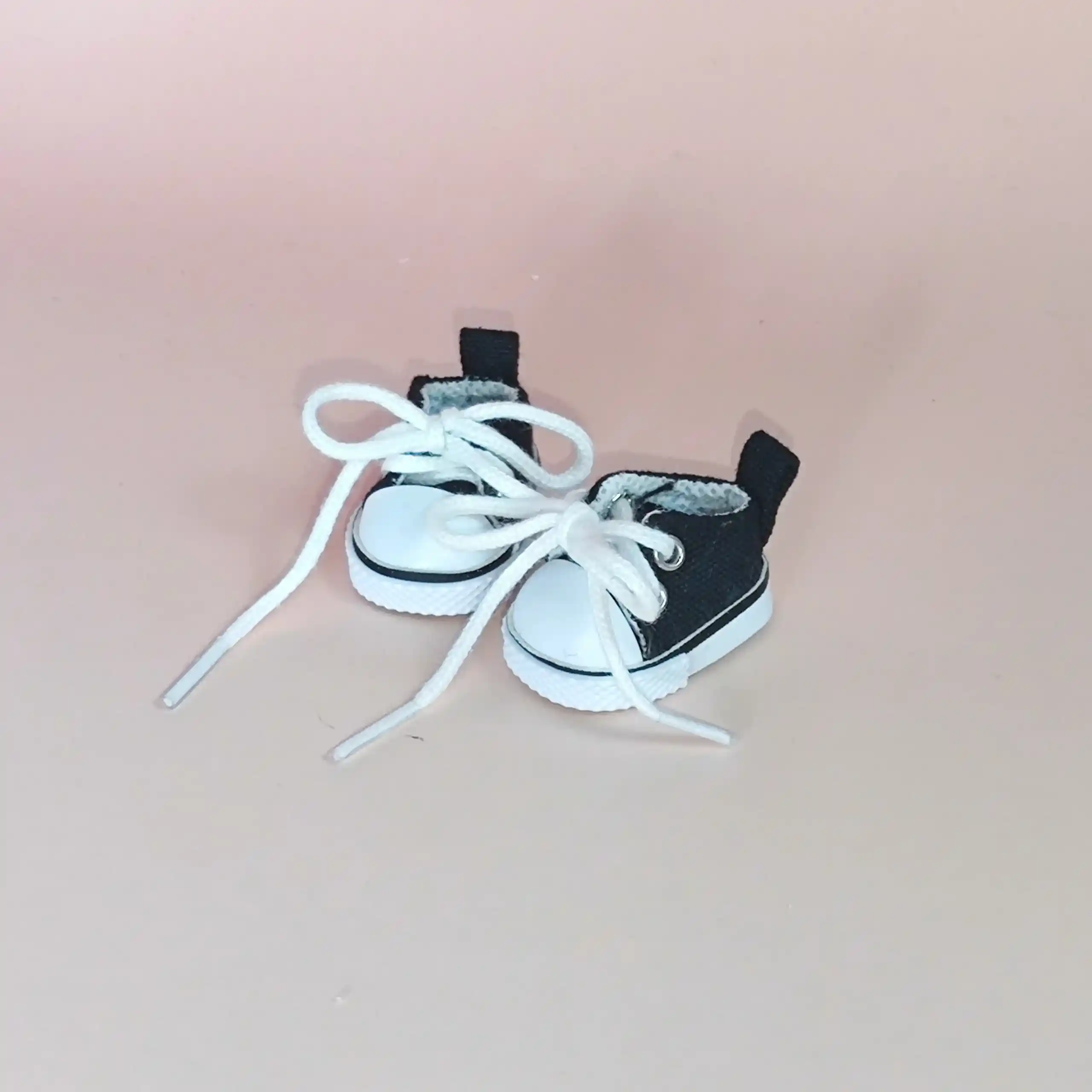 labubu doll canvas shoes lace up closure realistic detail