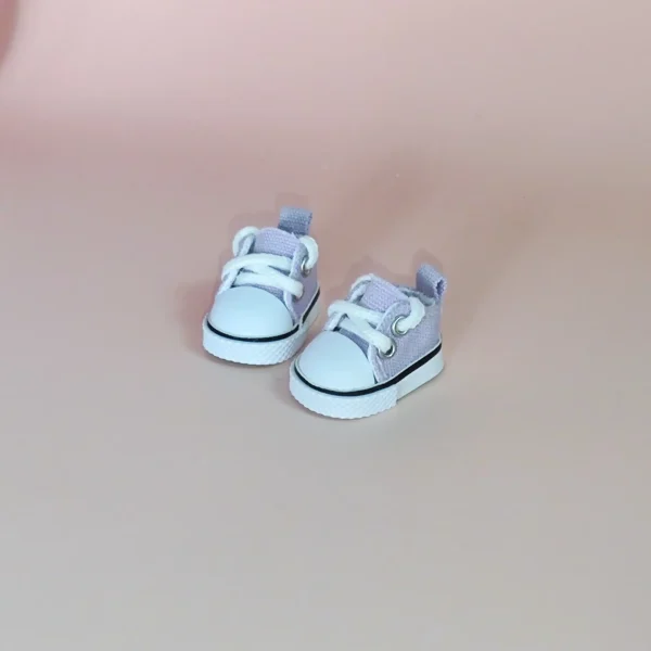 labubu doll canvas sneakers comfortable lightweight cloth material
