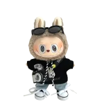 labubu doll clothes 15 17cm size hoodie shorts accessories