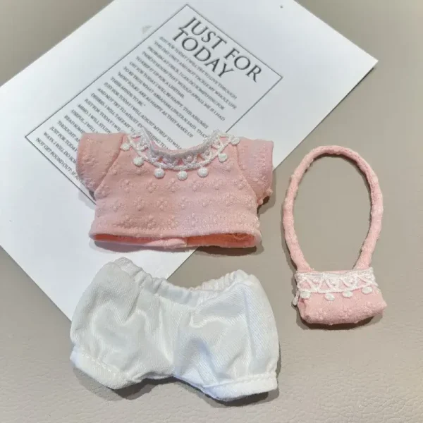 labubu doll clothes set bunny outfit handmade style