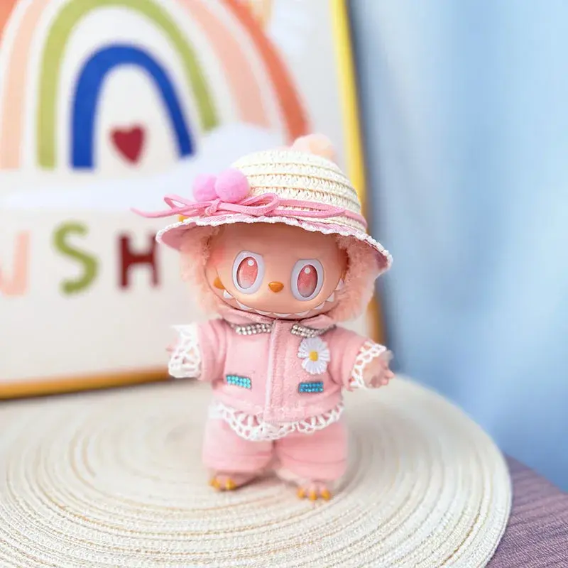 labubu doll clothes set easy dressing undressing simple design