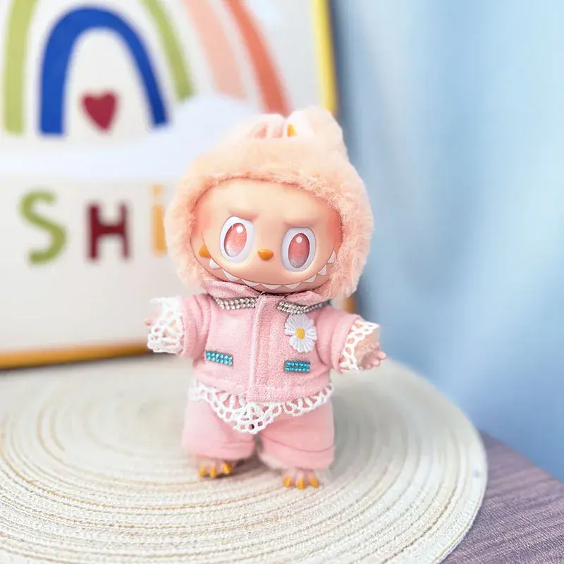 labubu doll clothes set enhances doll features charming details