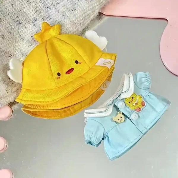 labubu doll clothes set high quality cotton lightweight fabric