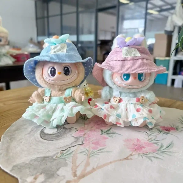 labubu doll clothes set soft pastel colours for girls