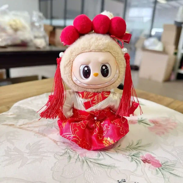 labubu doll clothing accessories kimono obi sash set