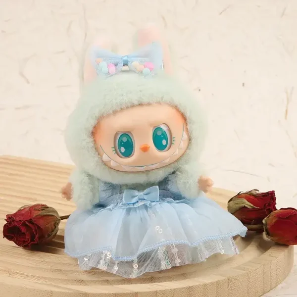 labubu doll clothing accessories pastel color scheme