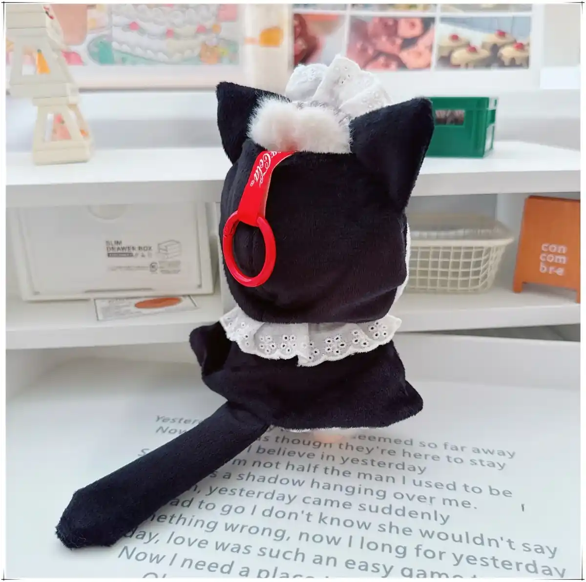 labubu doll cosplay accessories animal hooded cloaks plush outfits