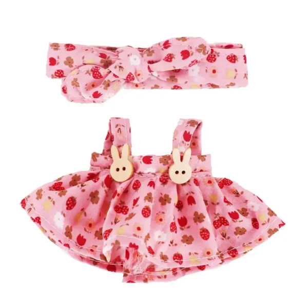labubu doll floral dress perfect for casual playtime