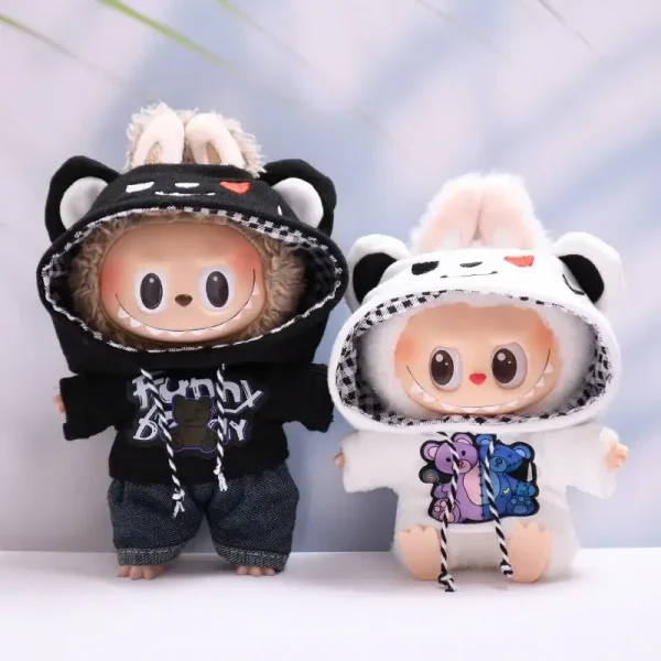 labubu doll hoodie outfit gift for doll enthusiasts