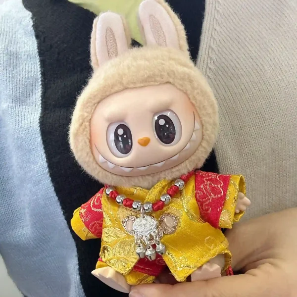 labubu doll kimono outfit for collectors and enthusiasts