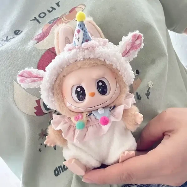 labubu doll lamb outfit for photography and display