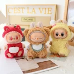 labubu doll outfit charming yellow puppy design