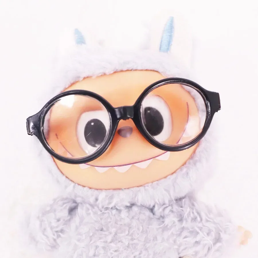 labubu doll outfit delicate floral dress pastel striped shirt accessories