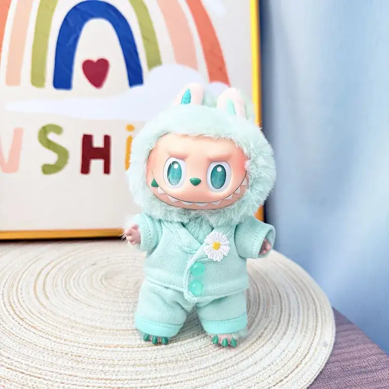 labubu doll outfit set gentle soft comfortable material