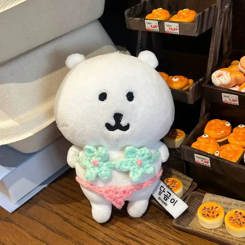 labubu doll summer outfit for 15 17cm dolls beach themed