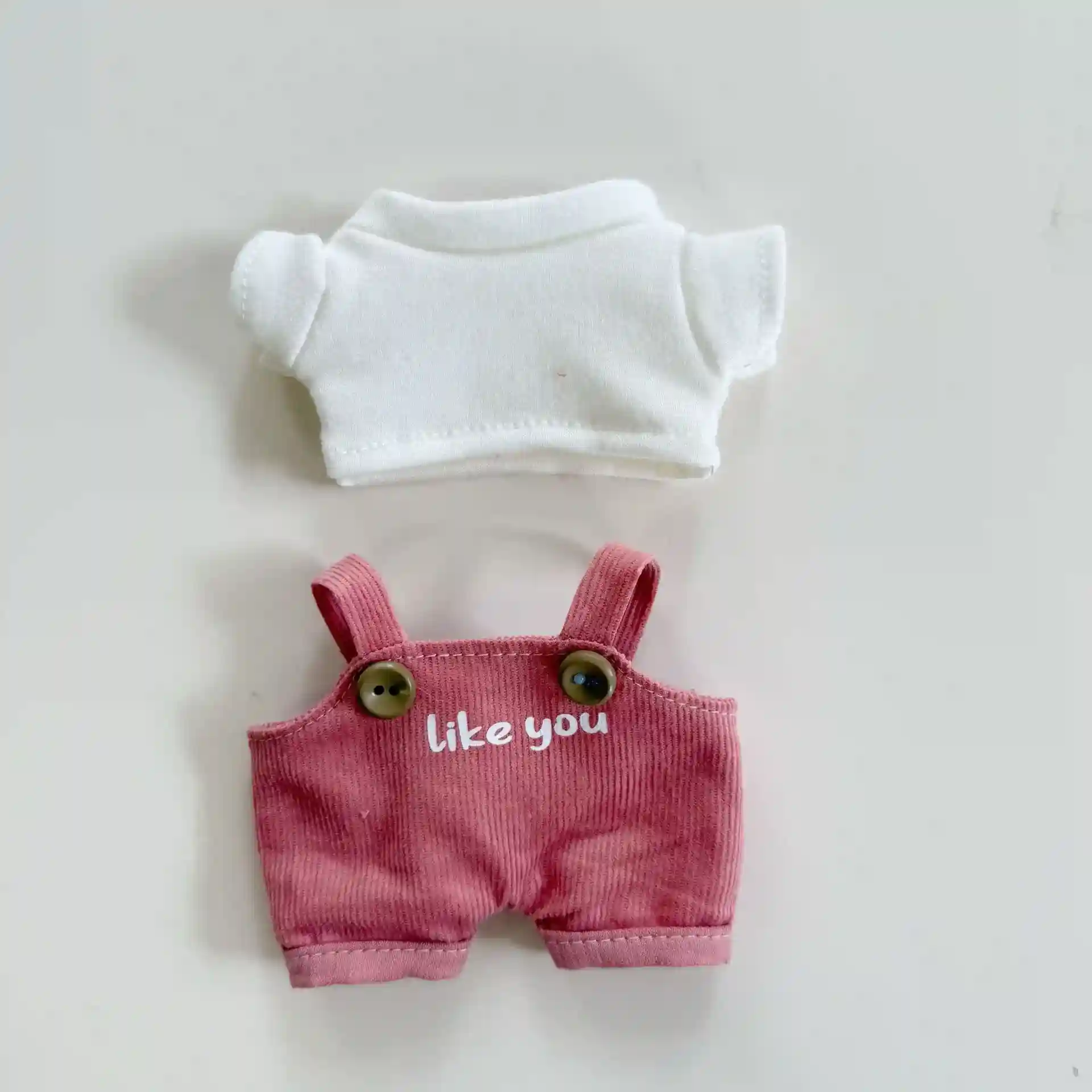 labubu doll summer outfit set photoshoot ready
