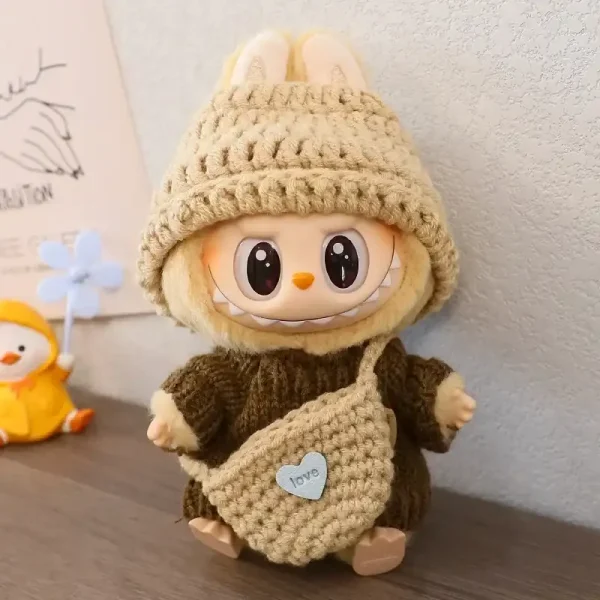 labubu doll sweater and hat perfect fit and comfortable