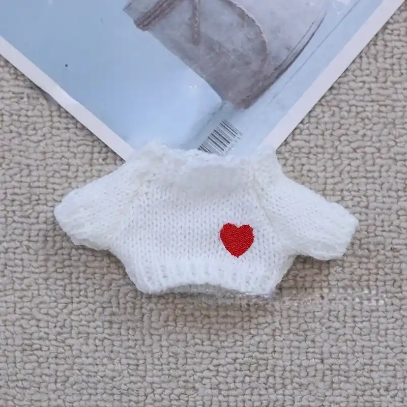 labubu doll sweater hat set in four beautiful pastel colors