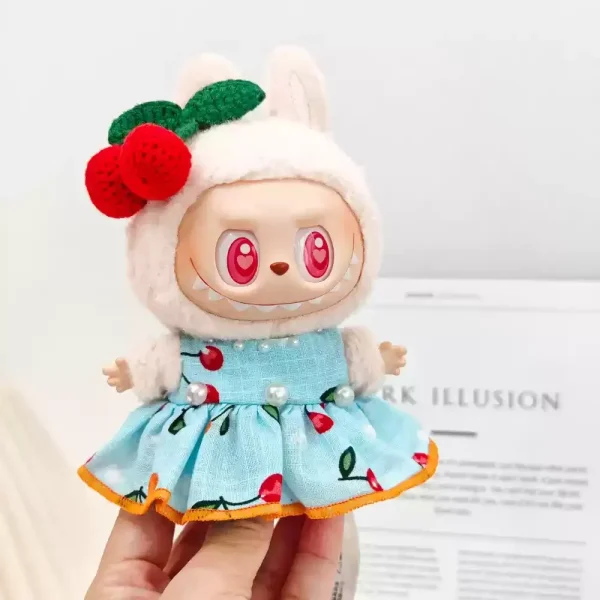 labubu knitted outfit set for collectors and enthusiasts