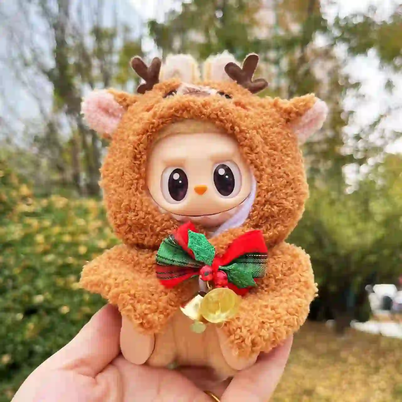 labubu kpop idol doll christmas clothing set