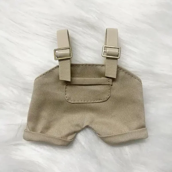 labubu overalls with small functional front pocket detail