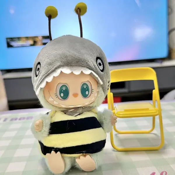 labubu plush doll outfit accessories enhance overall look