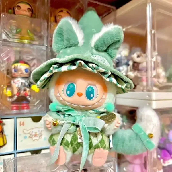 labubu wizard costume with expressive eyes design