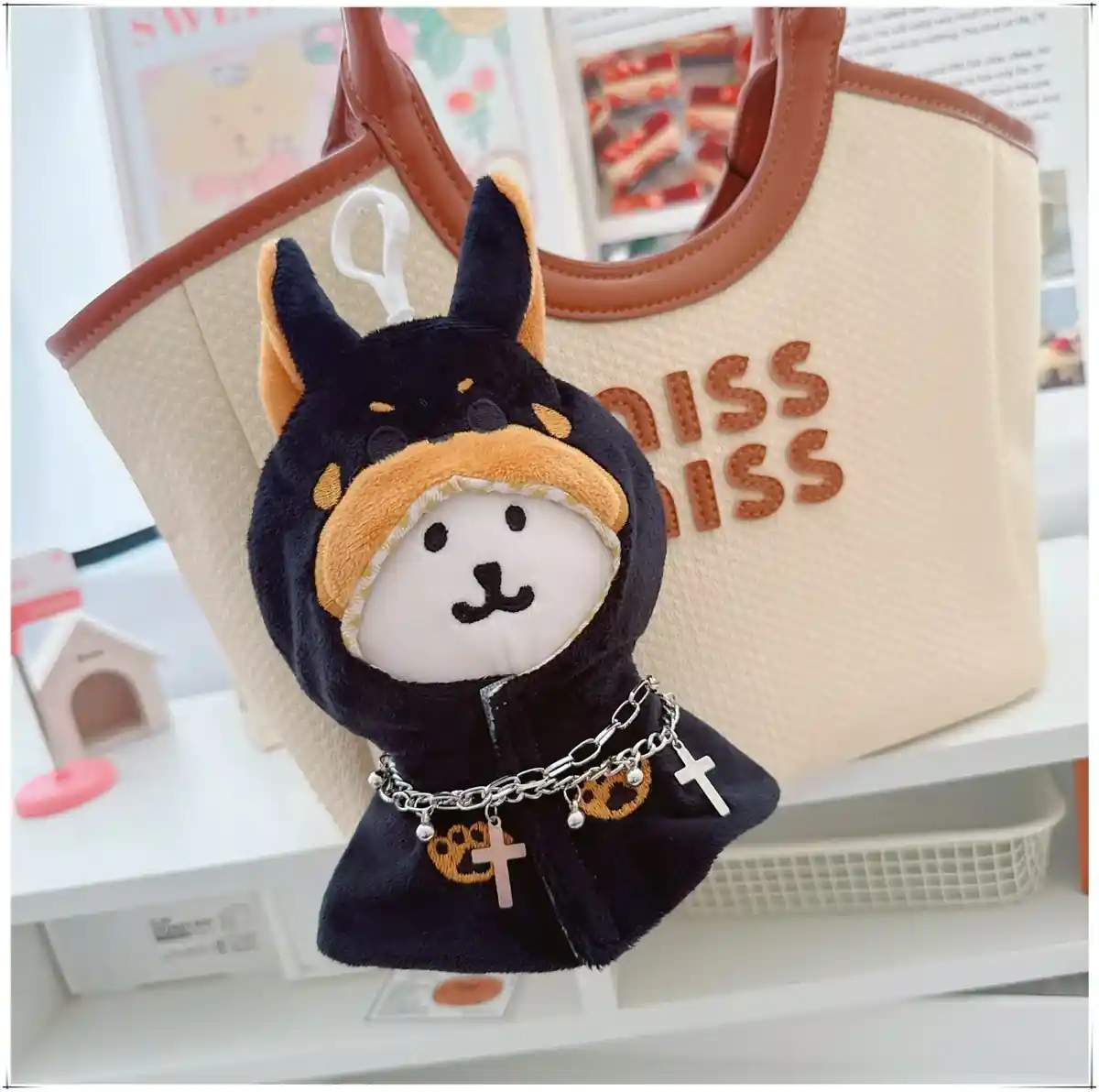 long lasting labubu doll animal hooded cloak high quality materials