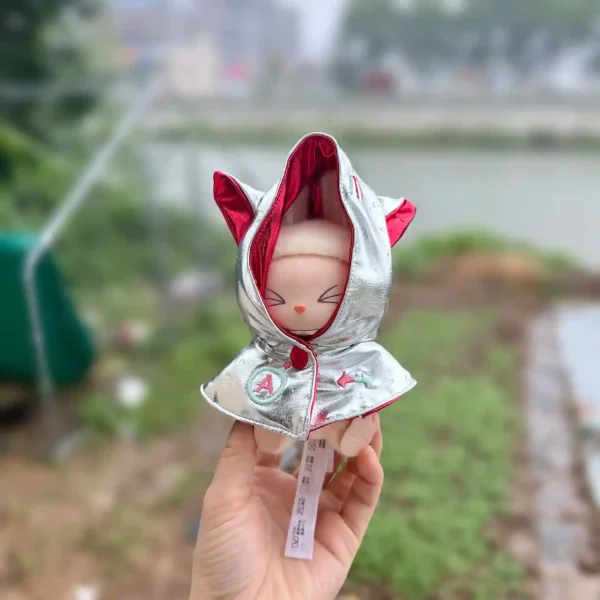 magical makeover labubu doll hooded cloak costume