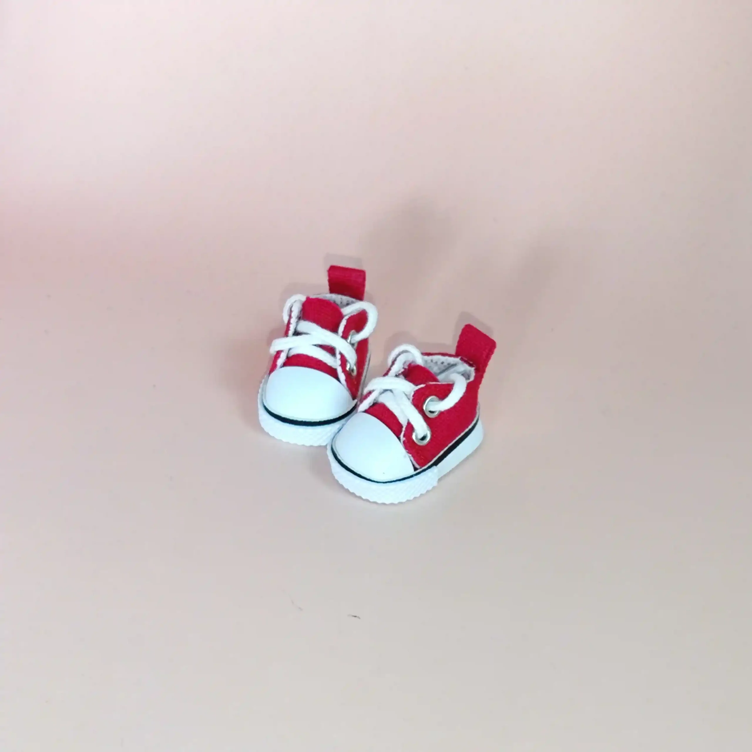 miniature doll shoes canvas material comfortable light weight scaled