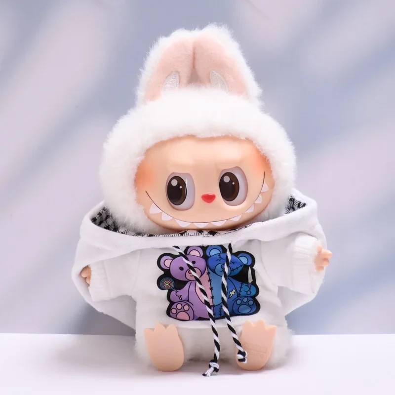 oversized labubu hoodie for comfortable doll dressing