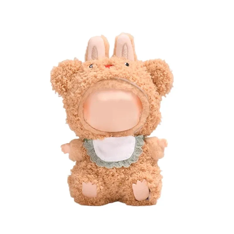 premium 17cm Labubu doll frog costume outfit
