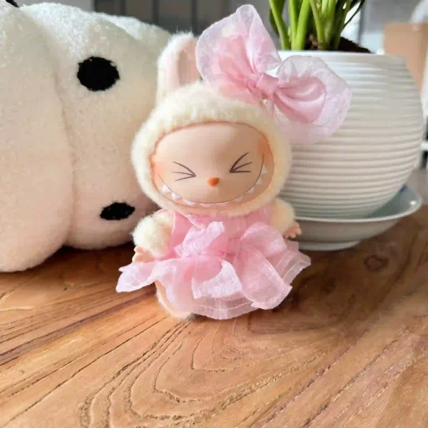 premium 17cm labubu doll bunny outfit handmade designer clothes