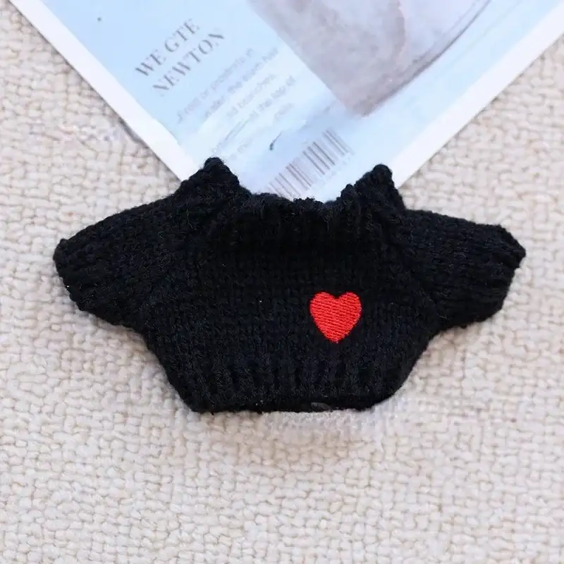 premium knitted labubu doll outfit sweater hat and camera accessory