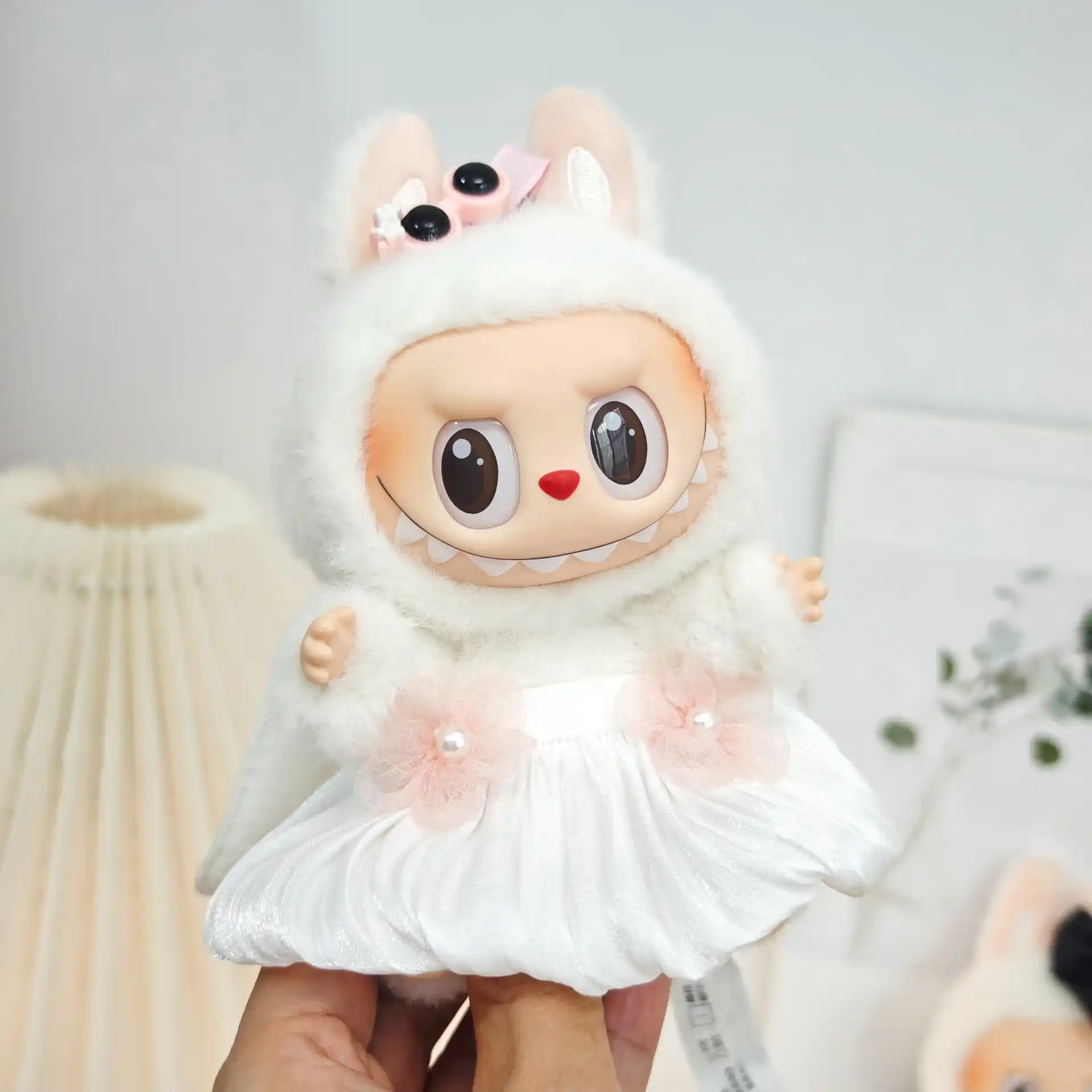 premium labubu doll angel devil costume photoshoot outfit set