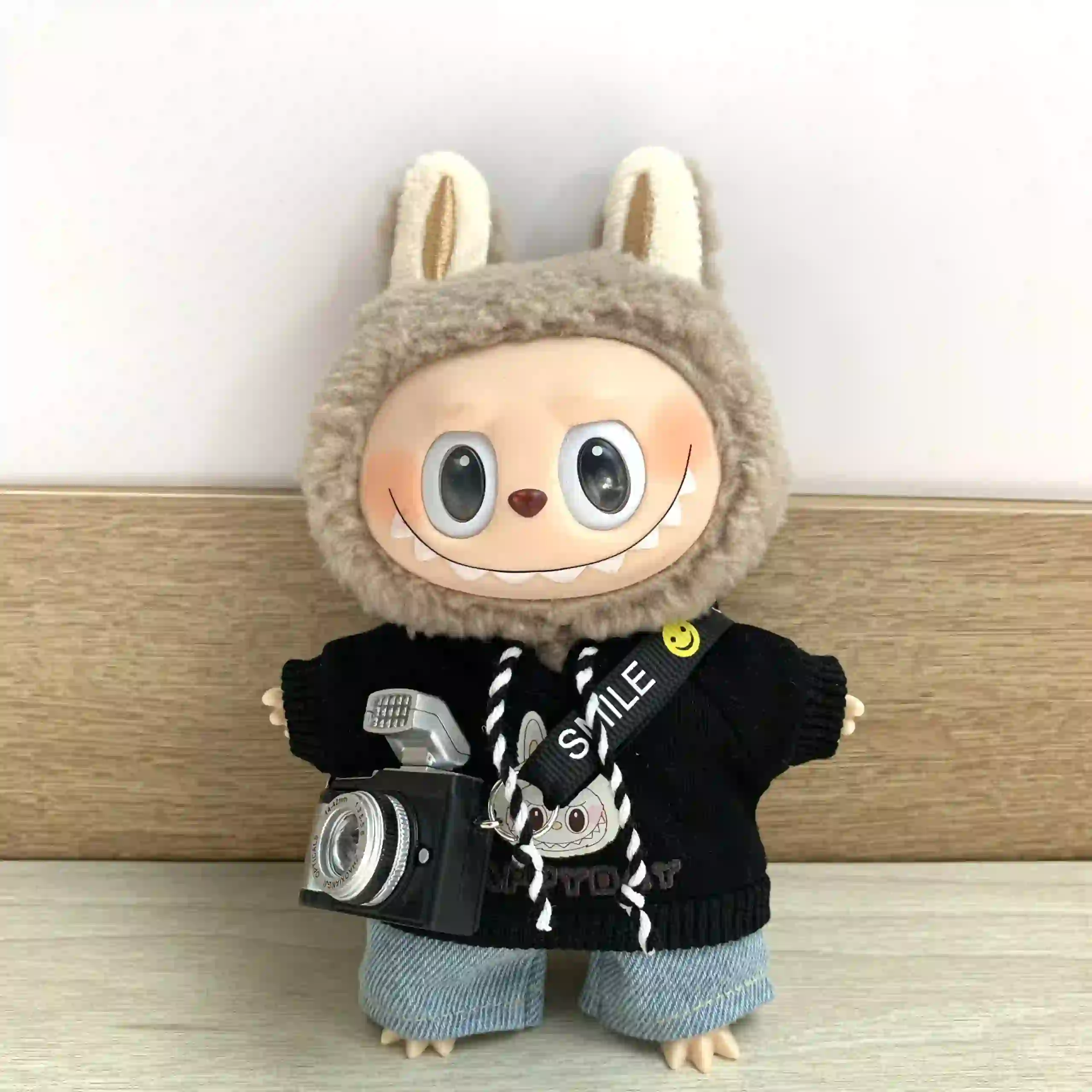 premium labubu doll clothing set kpop exo idol v1 v2 version