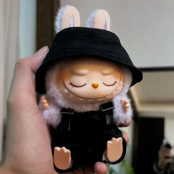 premium quality 17cm Labubu doll clothing accessories