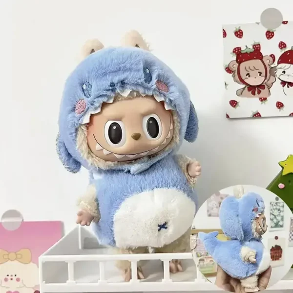 premium quality 17cm Labubu doll outfit gift