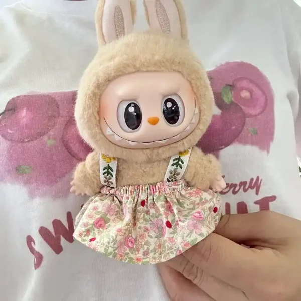 premium quality labubu doll bunny outfit accessories