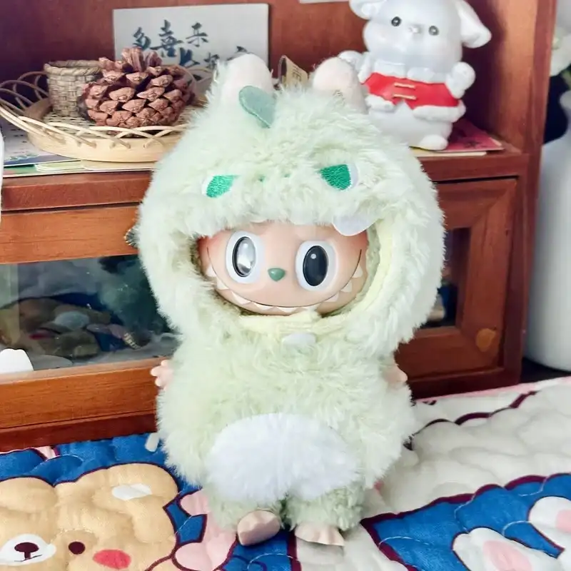 safe and non toxic 17cm Labubu doll costume materials