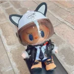 safe material 38cm Labubu doll clothing set child friendly